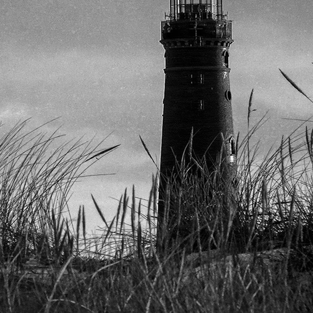 Glezna baltā rāmī - View Of The Lighthouse 2  Home Trends DECO