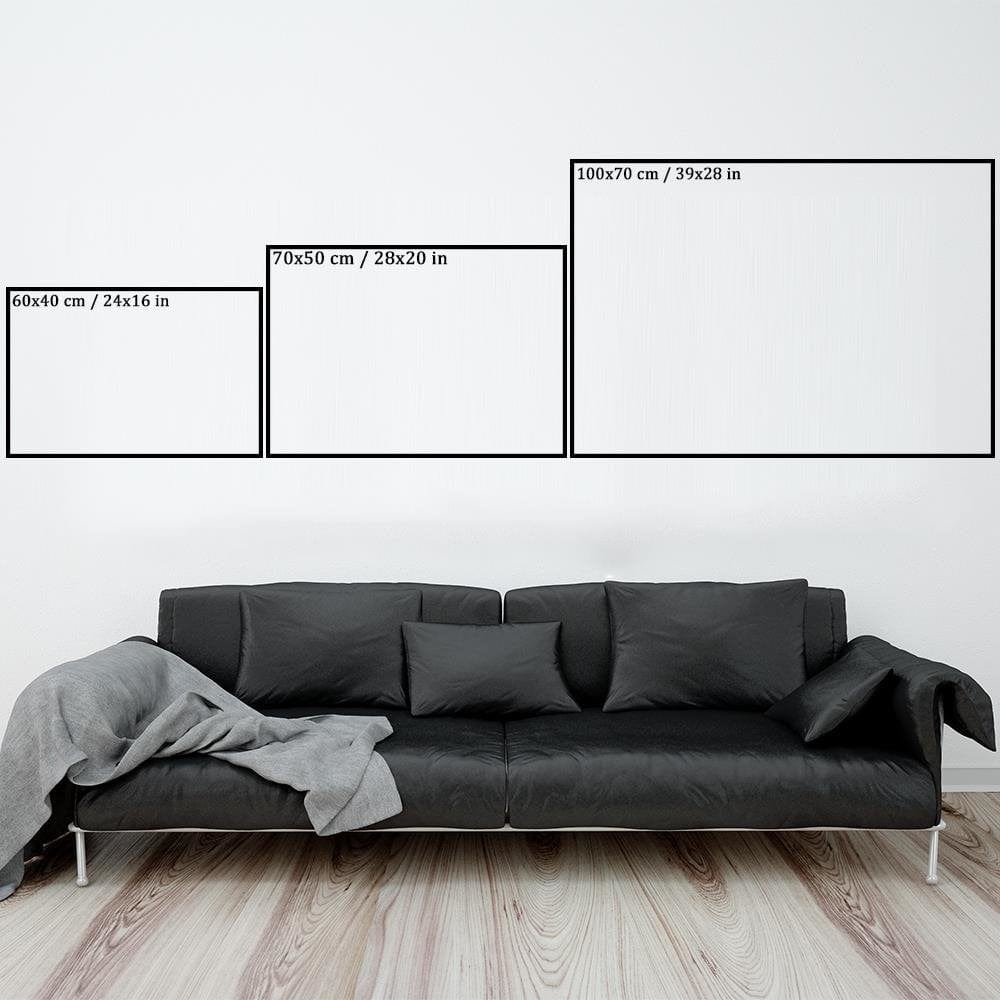 Glezna baltā rāmī - Zorro Artwork  Home Trends DECO