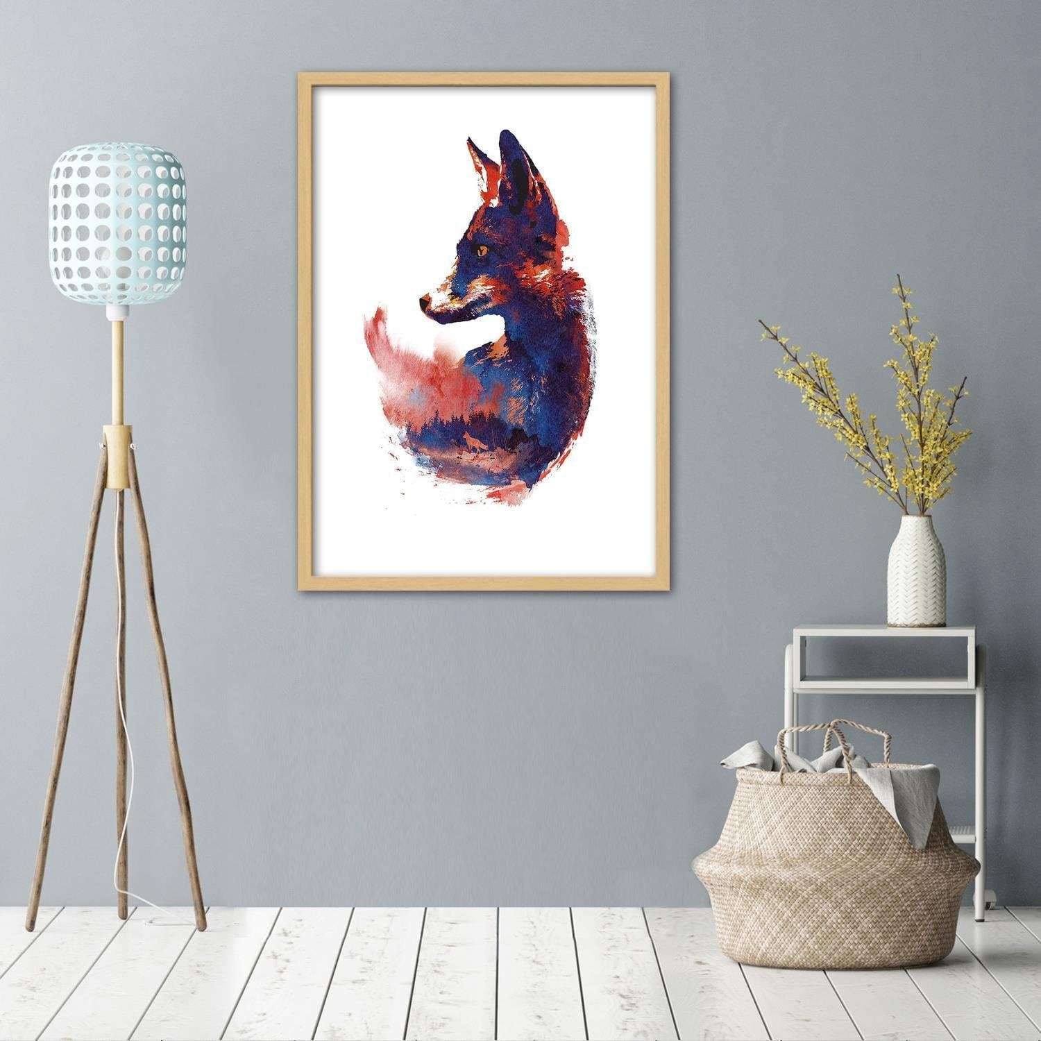 Glezna bēšā rāmī - Alert November  Home Trends DECO
