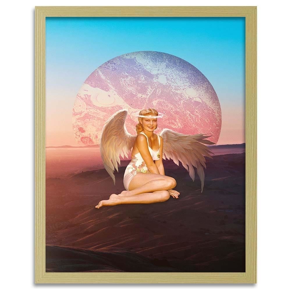Glezna bēšā rāmī - Angel Women  Home Trends DECO