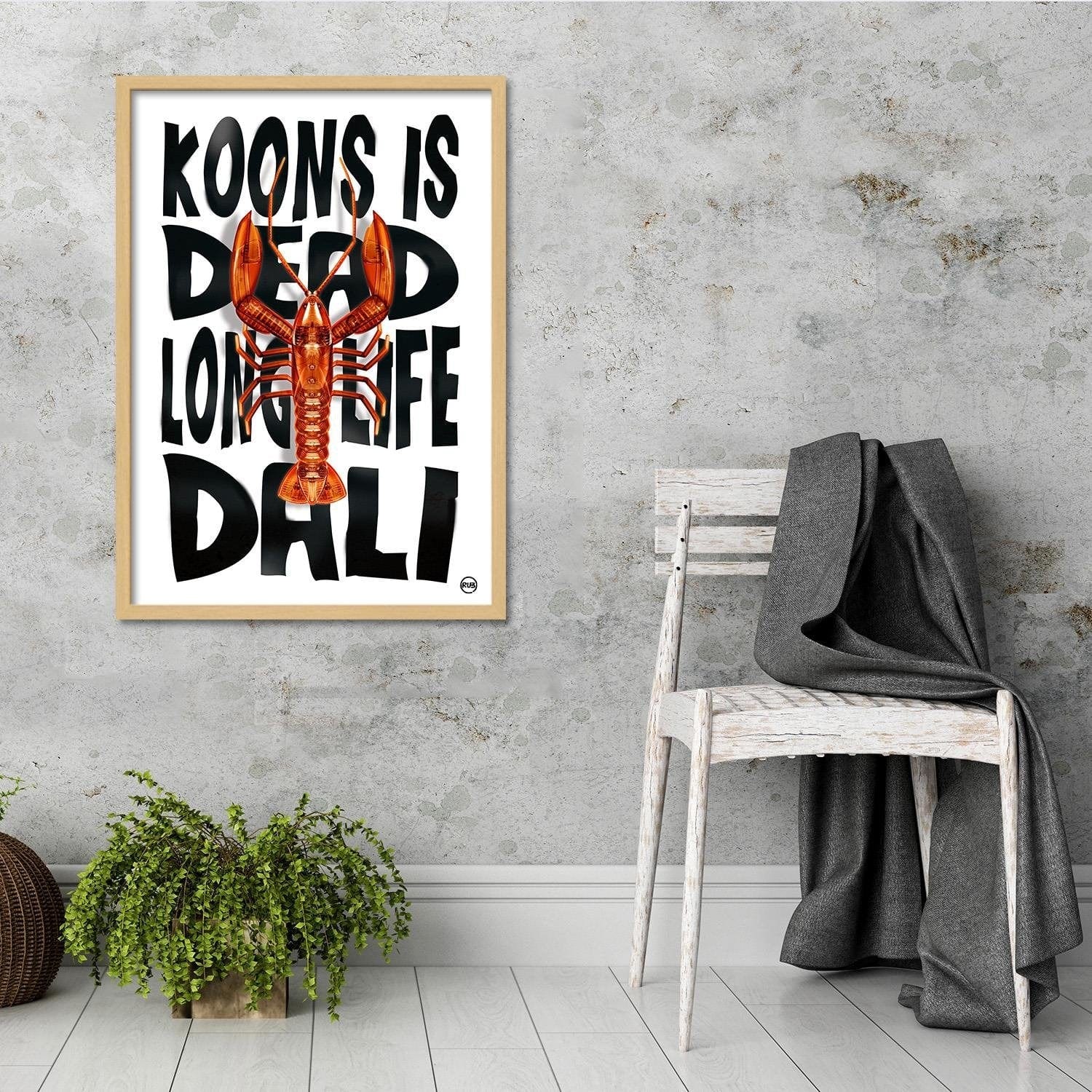 Glezna bēšā rāmī - Animal Print Image Black And White  Home Trends DECO