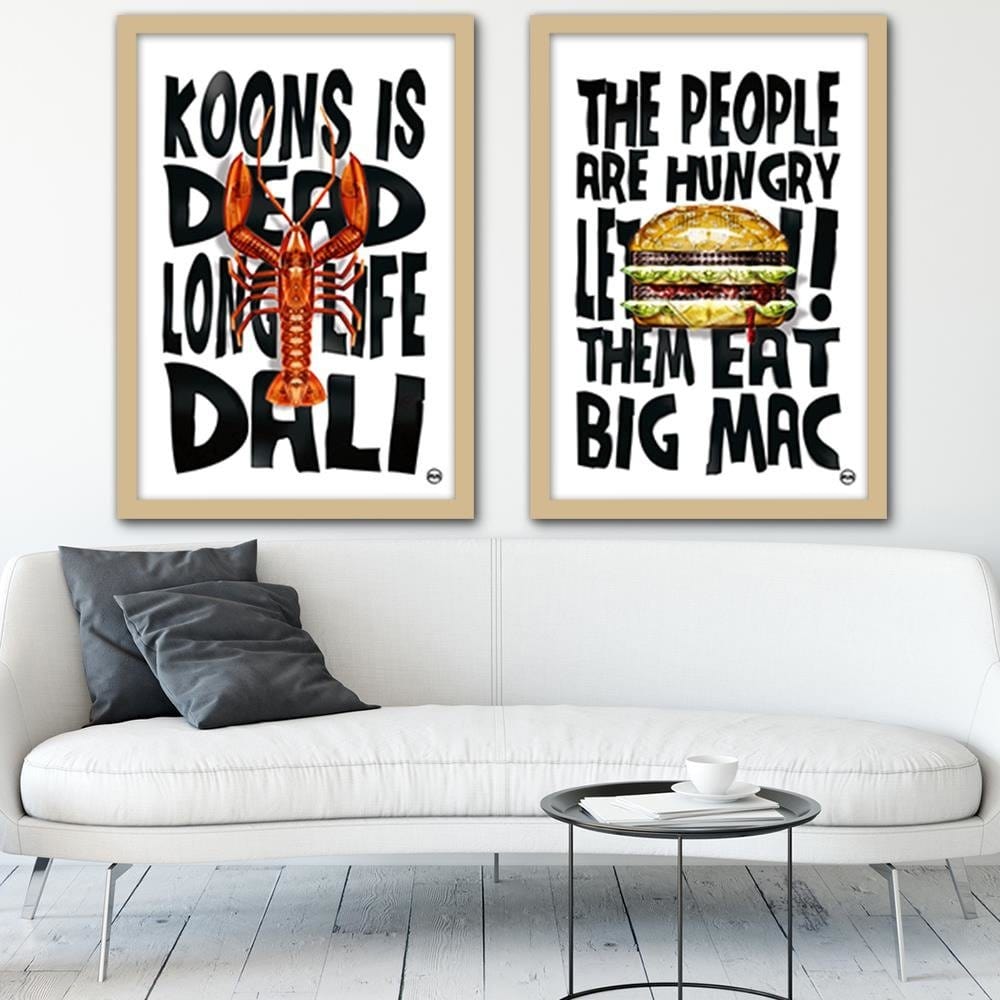 Glezna bēšā rāmī - Animal Print Image Black And White  Home Trends DECO