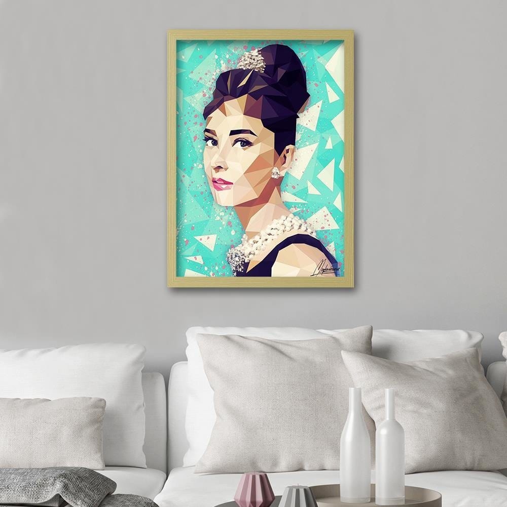 Glezna bēšā rāmī - Audrey  Home Trends DECO