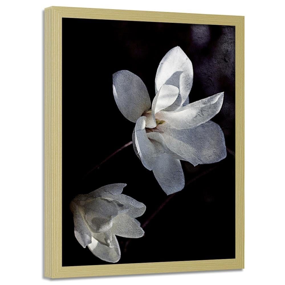 Glezna bēšā rāmī - Jasmine Petals  Home Trends DECO