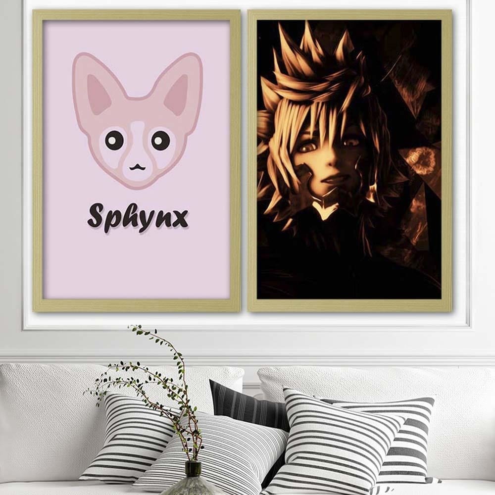Glezna bēšā rāmī - Manga Boy  Home Trends DECO