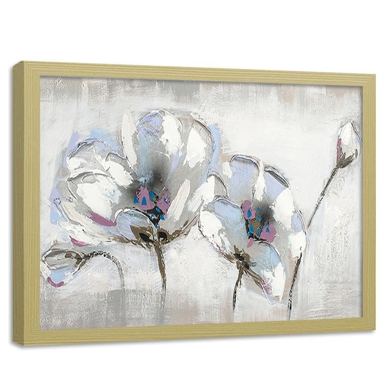 Glezna bēšā rāmī - Orchid Abstraction  Home Trends DECO