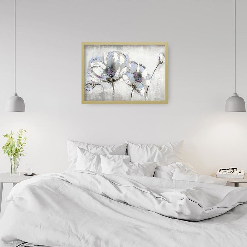 Glezna bēšā rāmī - Orchid Abstraction  Home Trends DECO