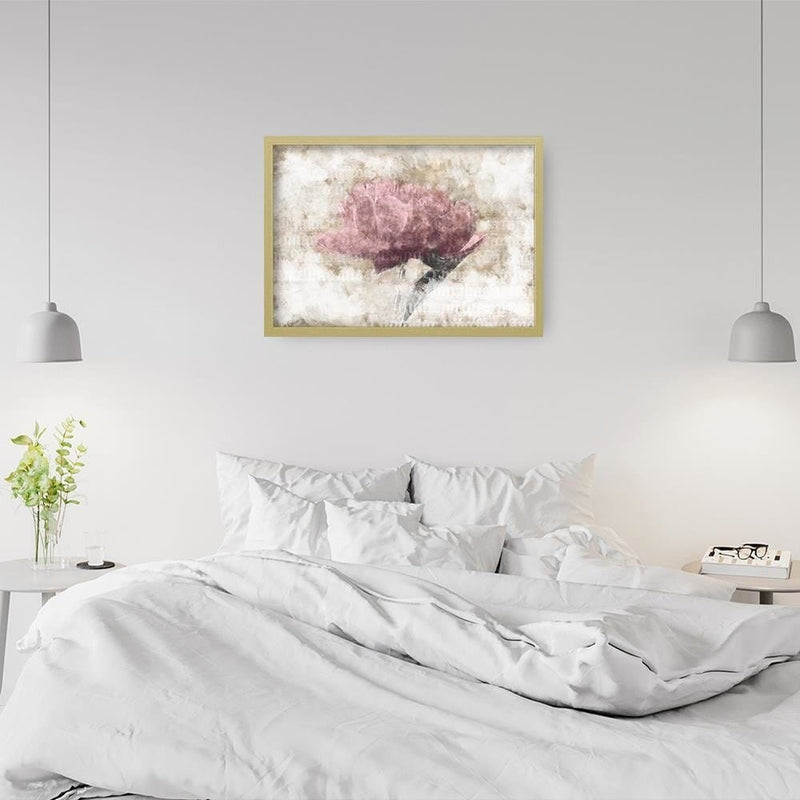 Glezna bēšā rāmī - Pink Abstraction  Home Trends DECO