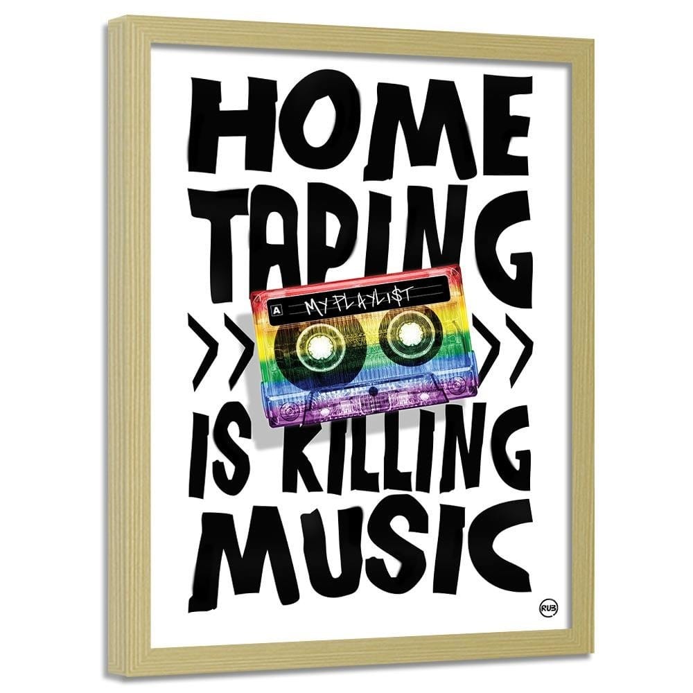 Glezna bēšā rāmī - Pop Art  Home Trends DECO