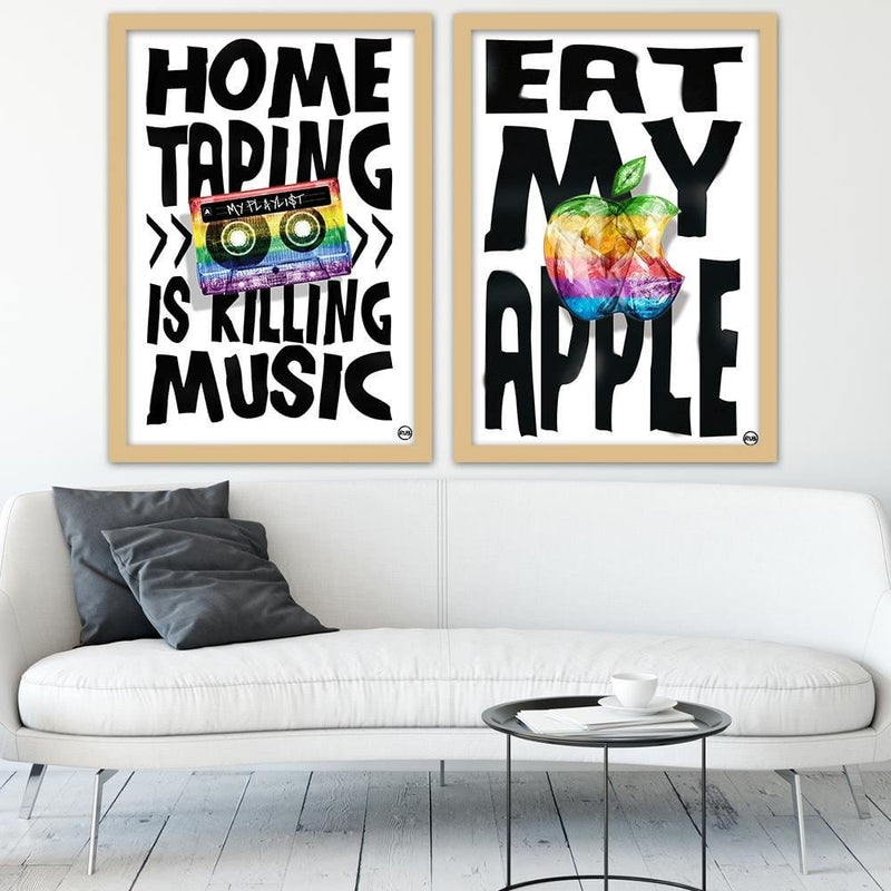 Glezna bēšā rāmī - Pop Art  Home Trends DECO