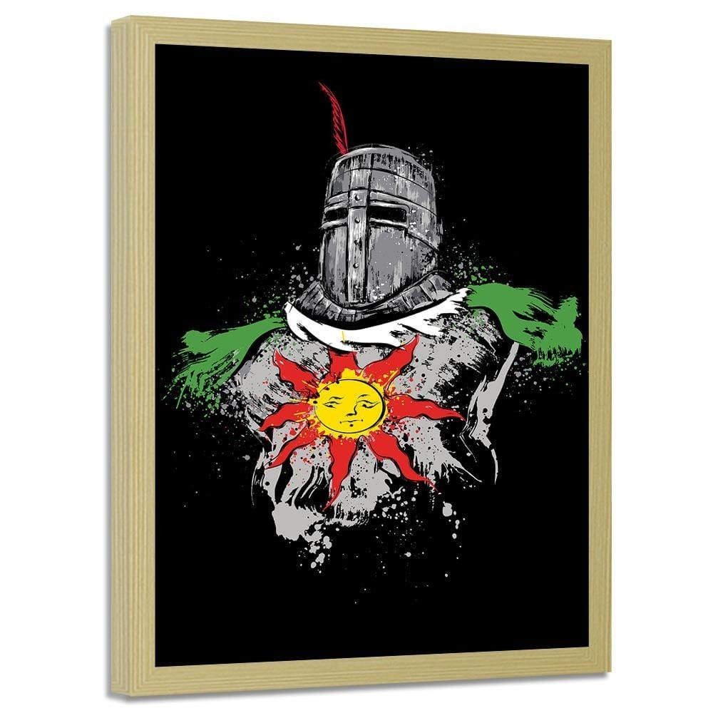 Glezna bēšā rāmī - Praise The Sun  Home Trends DECO