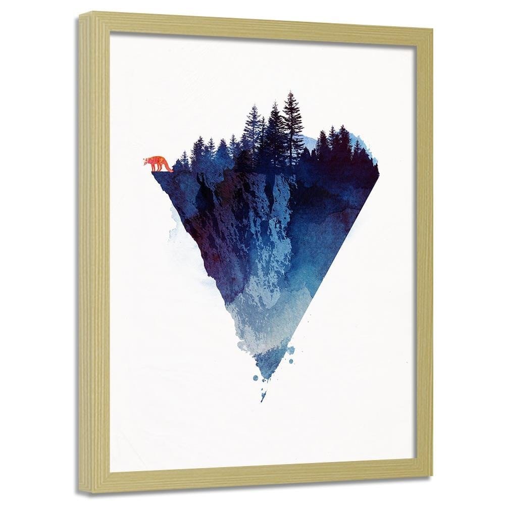 Glezna bēšā rāmī - Red Fox  Home Trends DECO