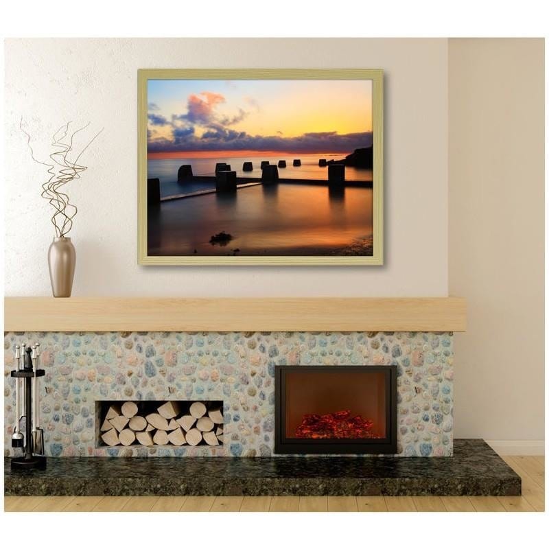 Glezna bēšā rāmī - Sunrise  Home Trends DECO