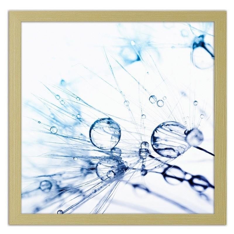 Glezna bēšā rāmī - Water droplets on the blower 2  Home Trends DECO