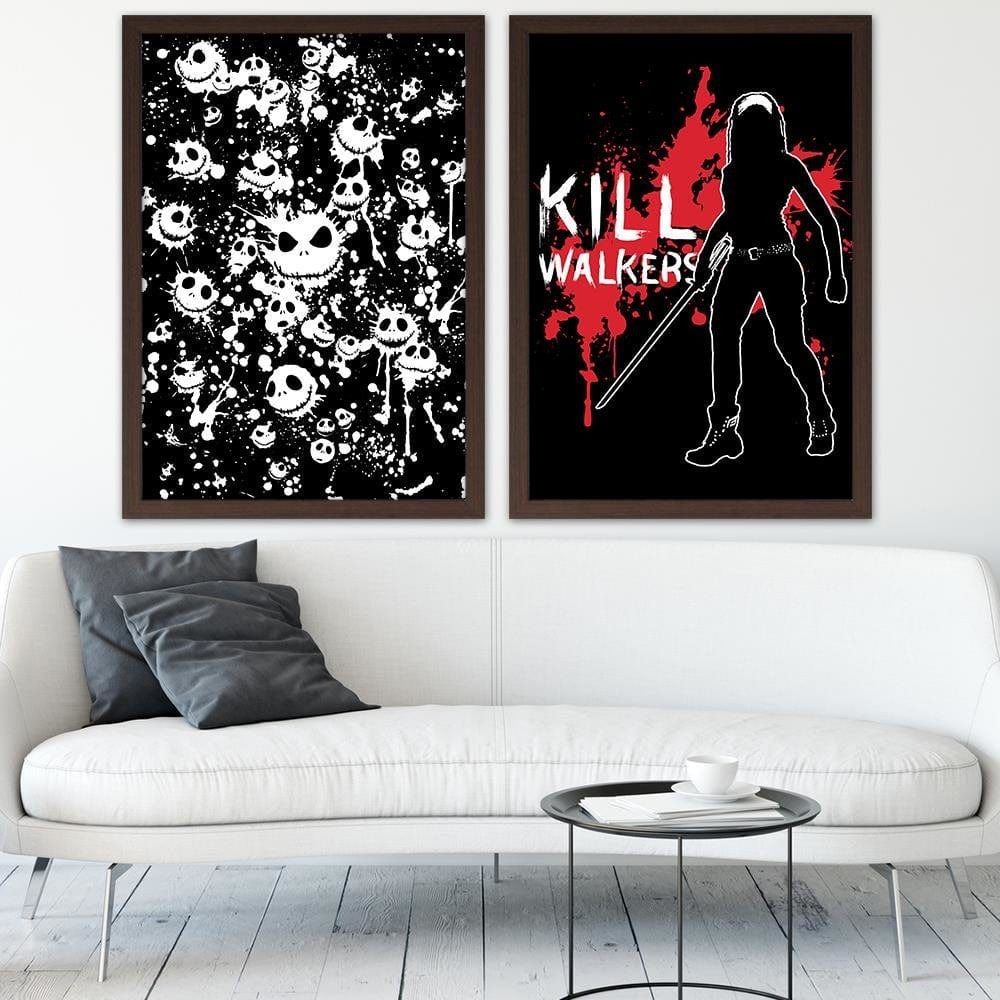 Glezna brūnā rāmī - Abstract  Home Trends DECO