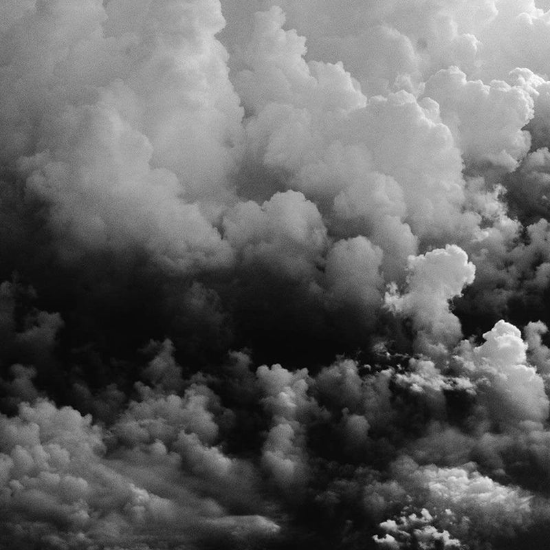 Glezna brūnā rāmī - Black Clouds  Home Trends DECO