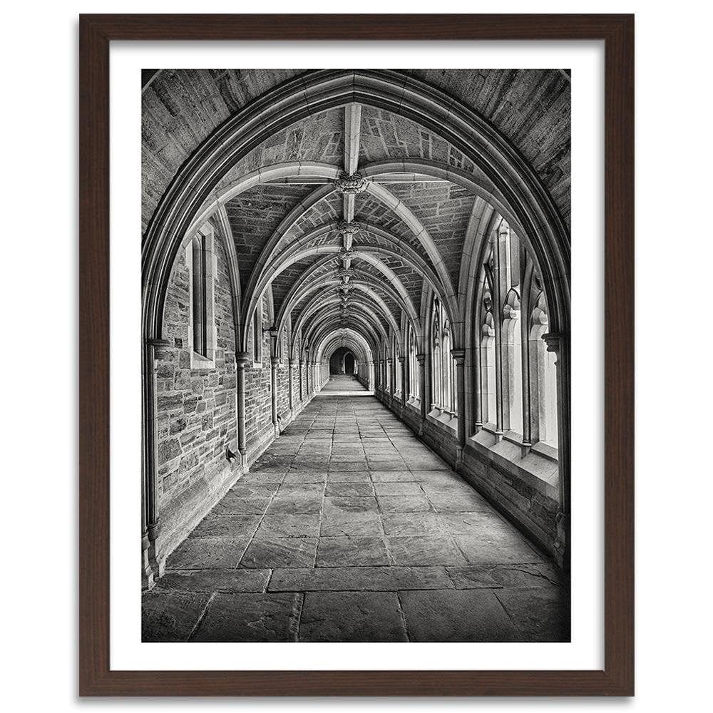 Glezna brūnā rāmī - Cathedral  Home Trends DECO