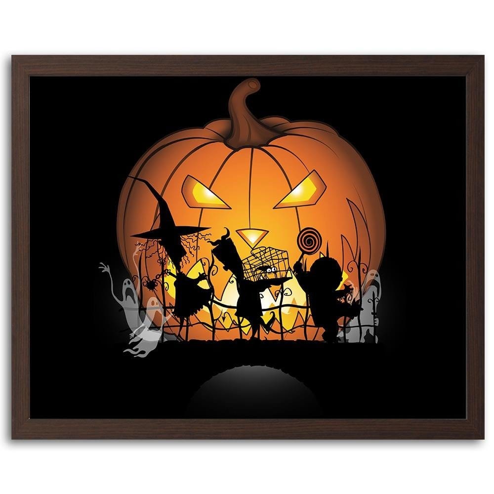 Glezna brūnā rāmī - For Kids Ghosts  Home Trends DECO