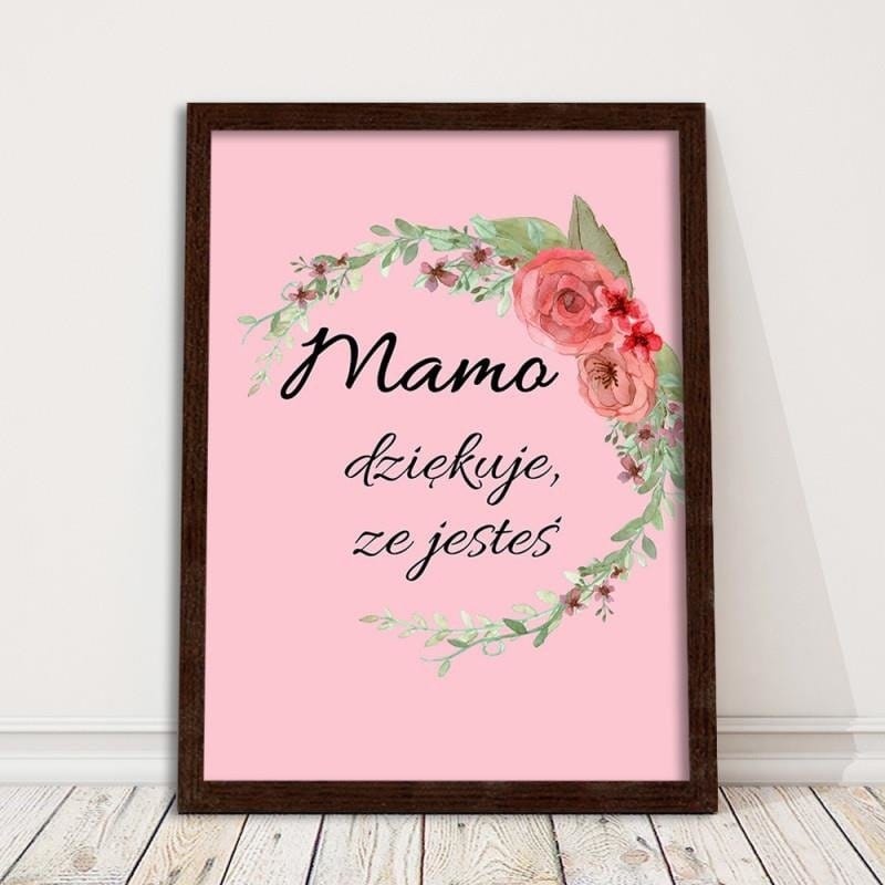 Glezna brūnā rāmī - For Mommy 2  Home Trends DECO