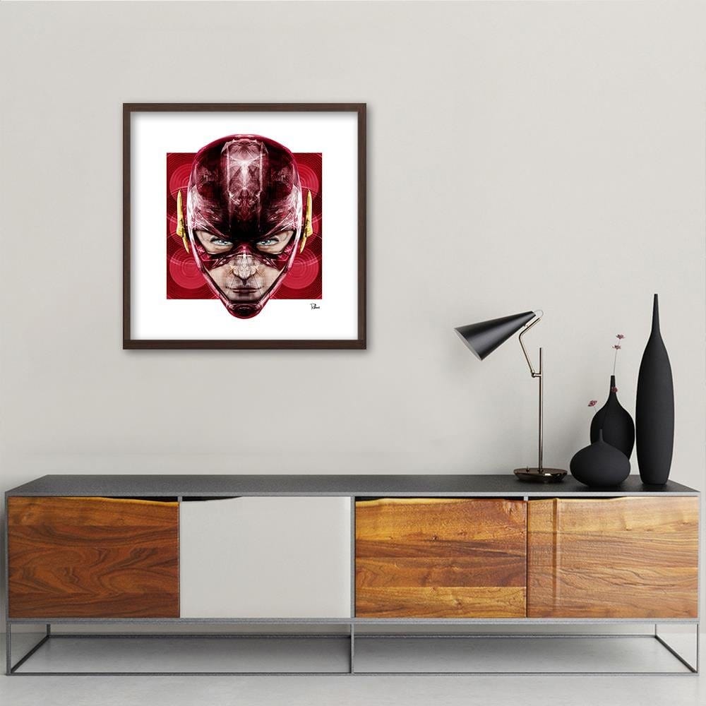 Glezna brūnā rāmī - Instant Hero  Home Trends DECO
