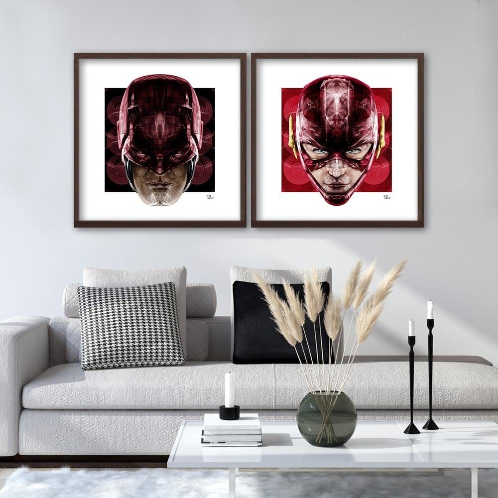 Glezna brūnā rāmī - Instant Hero  Home Trends DECO