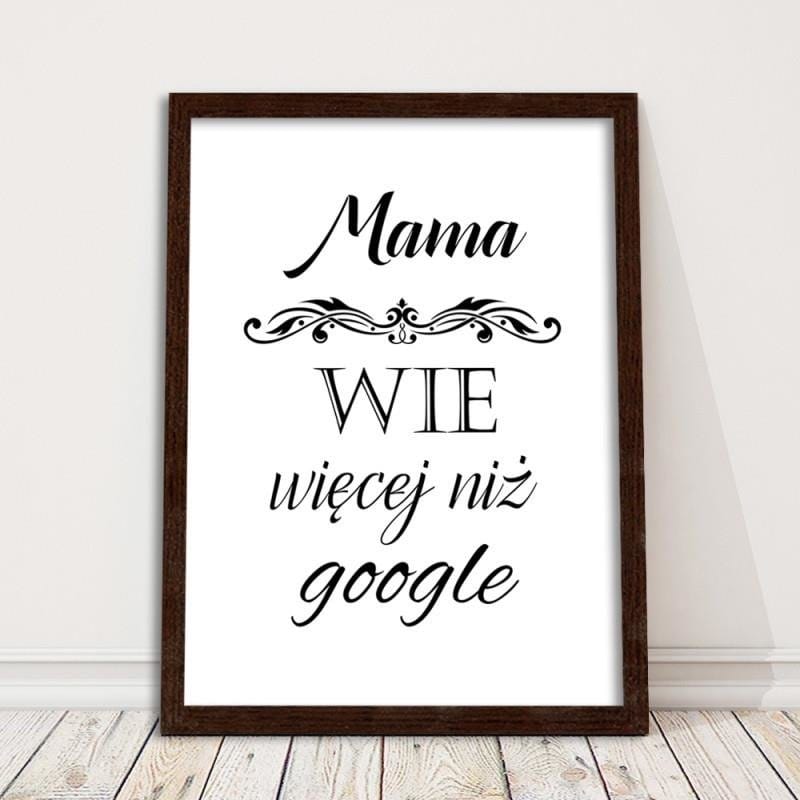 Glezna brūnā rāmī - Mom knows more than Google.  Home Trends DECO