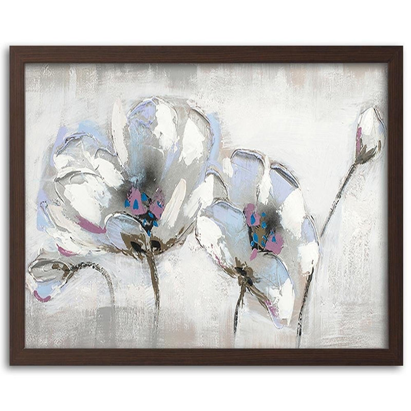 Glezna brūnā rāmī - Orchid Abstraction  Home Trends DECO