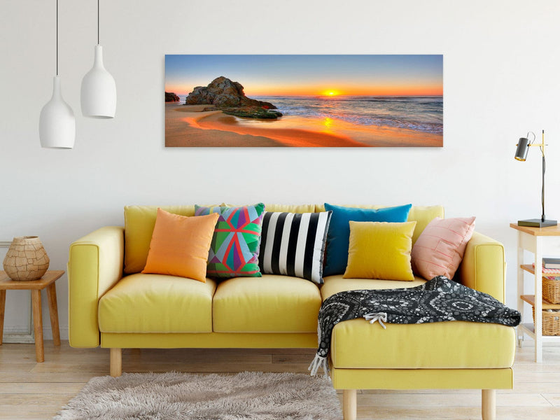 Glezna ar saullēktu jūrā - Jauna diena (1 daļa) Home Trends