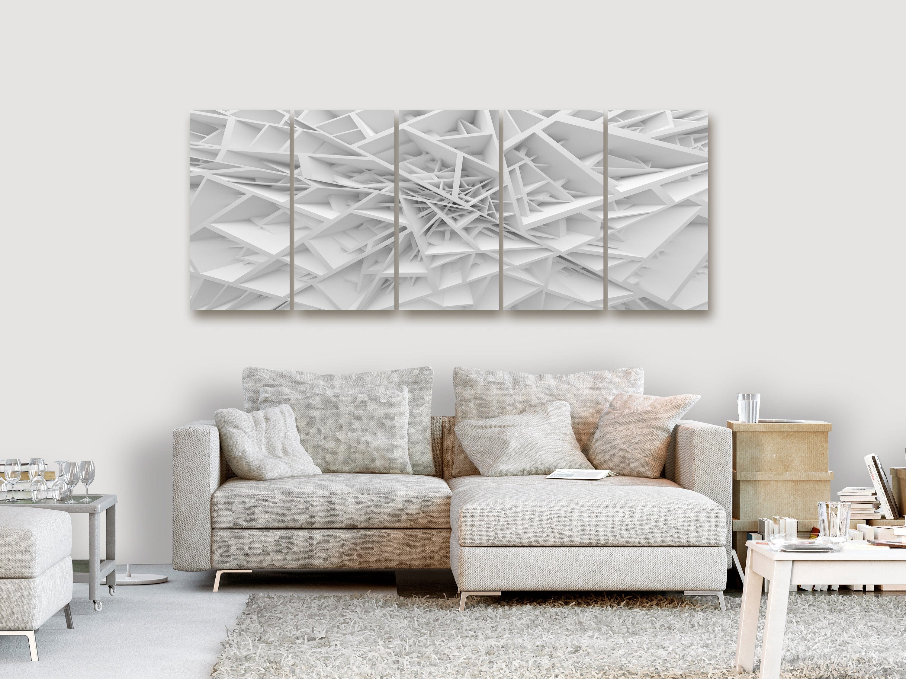 Glezna - Complicated Geometry (5 Parts) Narrow Home Trends
