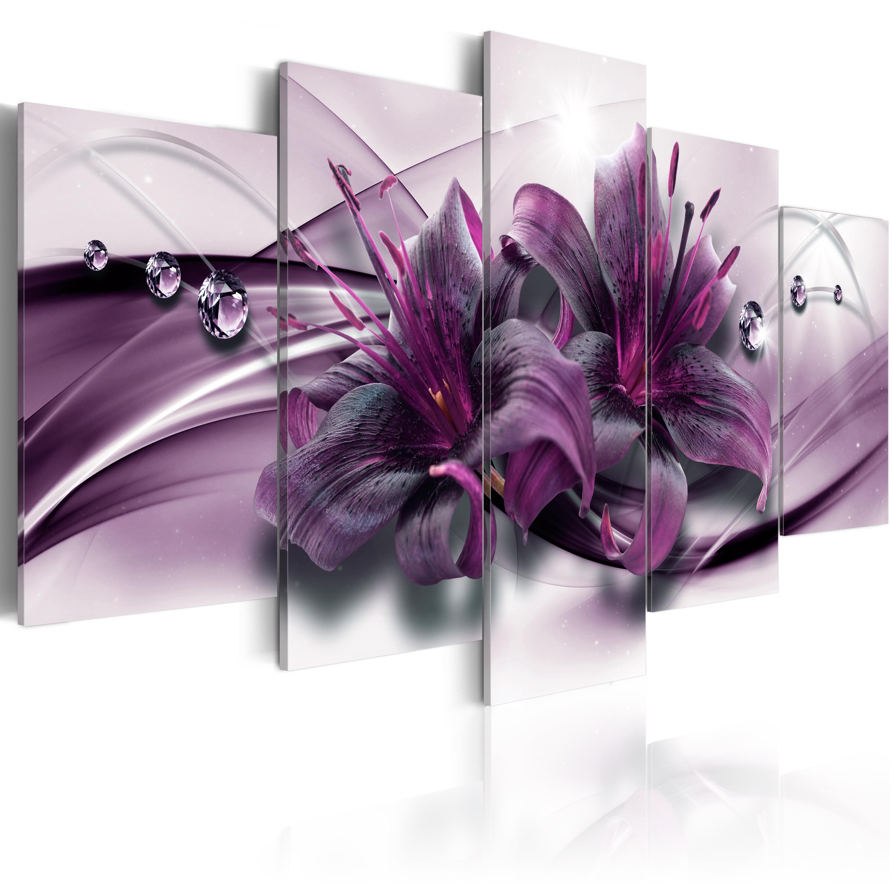 Glezna - Violetā lilija Home Trends