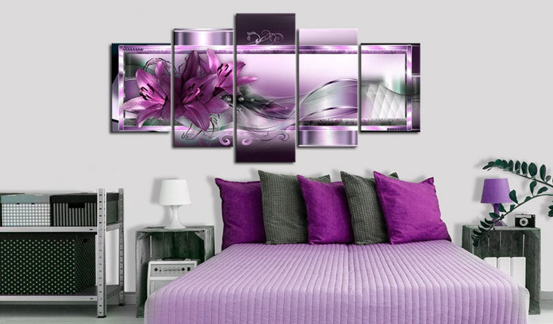 Glezna - Violetās lilijas Home Trends