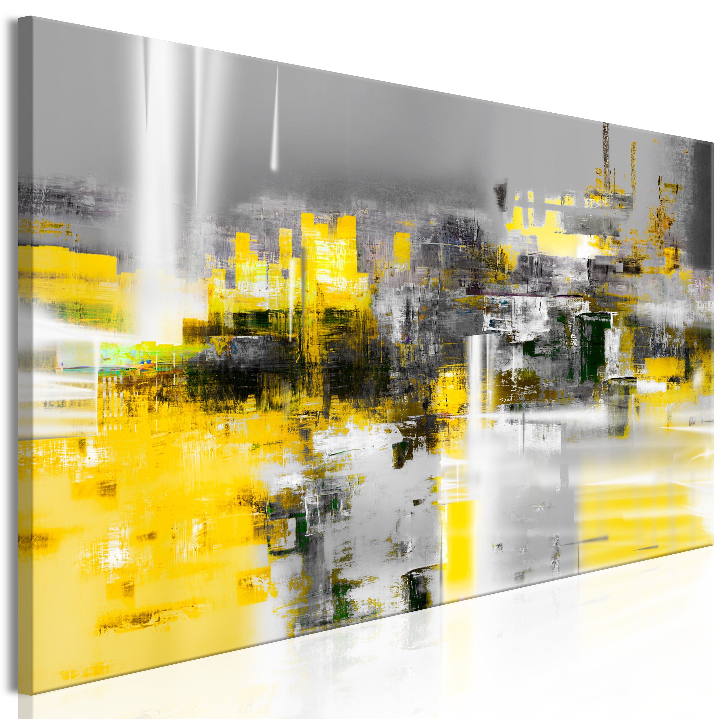 Glezna - Yellow Andromeda (1 Part) Narrow Home Trends