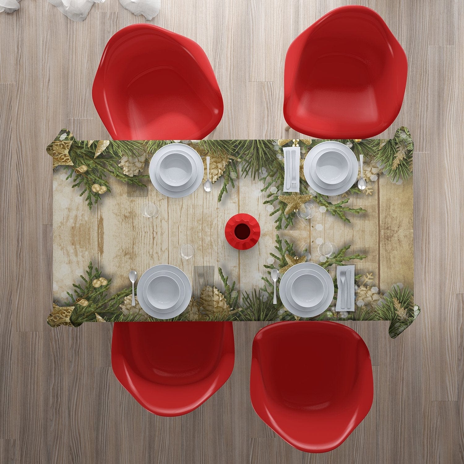 Ziemassvētku galdauts - Egles zari Home Trends