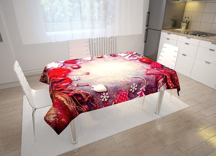 Ziemassvētku galdauts - Sarkans dekors Home Trends