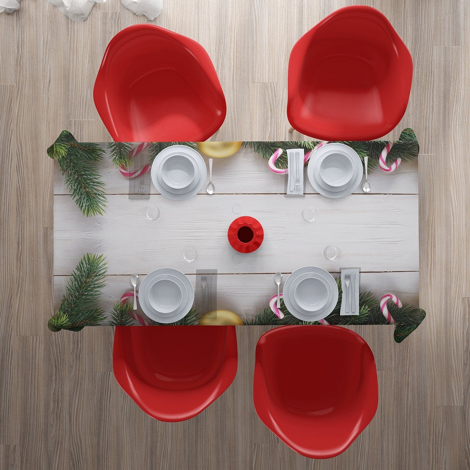 Ziemassvētku Galdauts - Zelta zvaniņš Home Trends